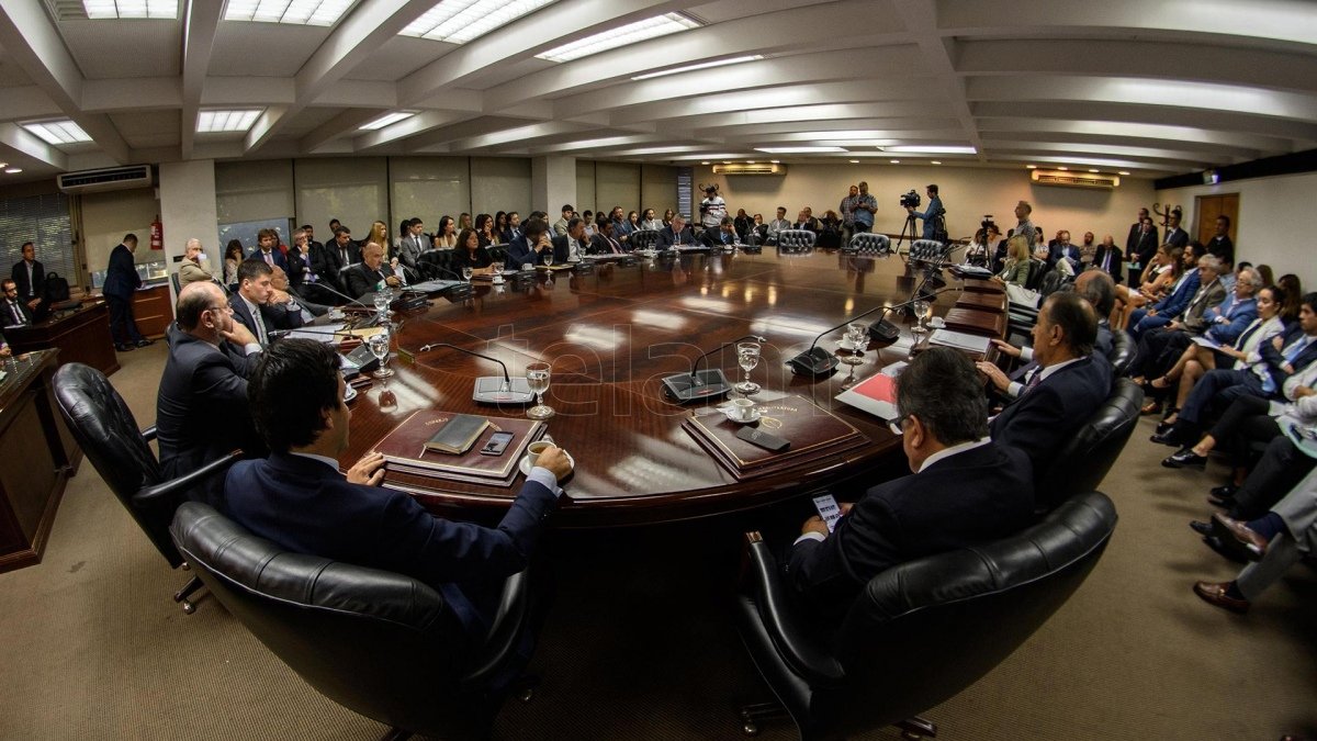 El consejo con nueva composicin desde noviembre Foto Carlos Brigo