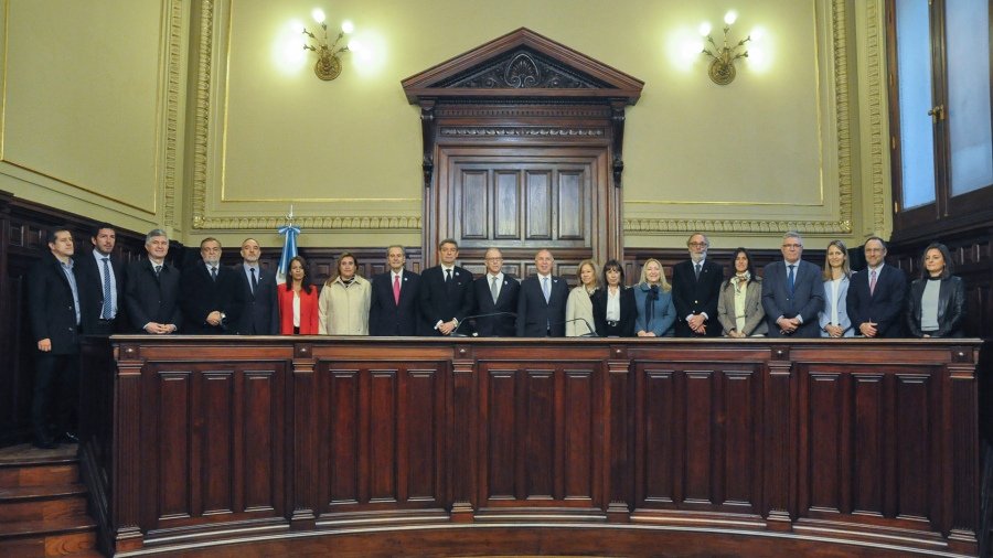 El nuevo Consejo de la Magistratura Foto Prensa
