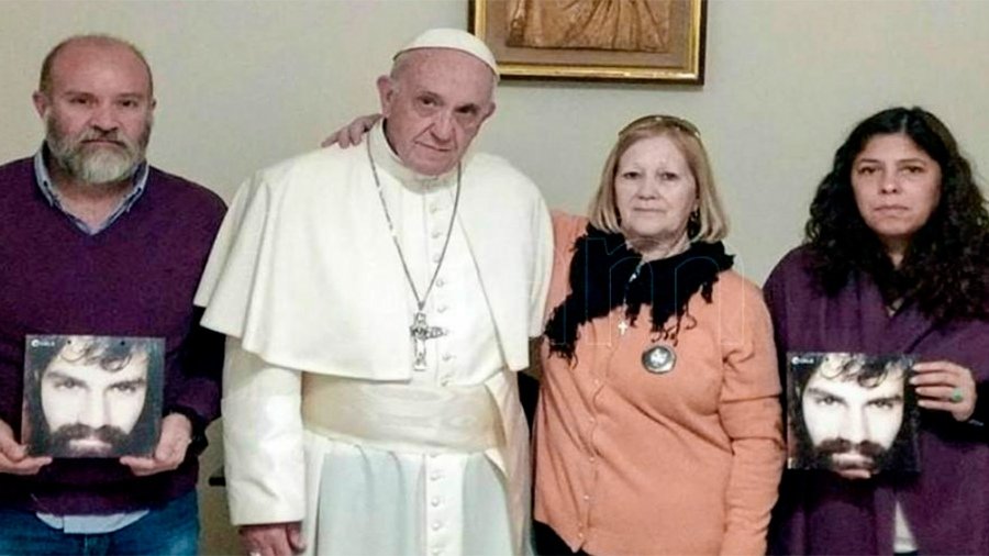 El papa Francisco recibi en el Vaticano a la familia Maldonado