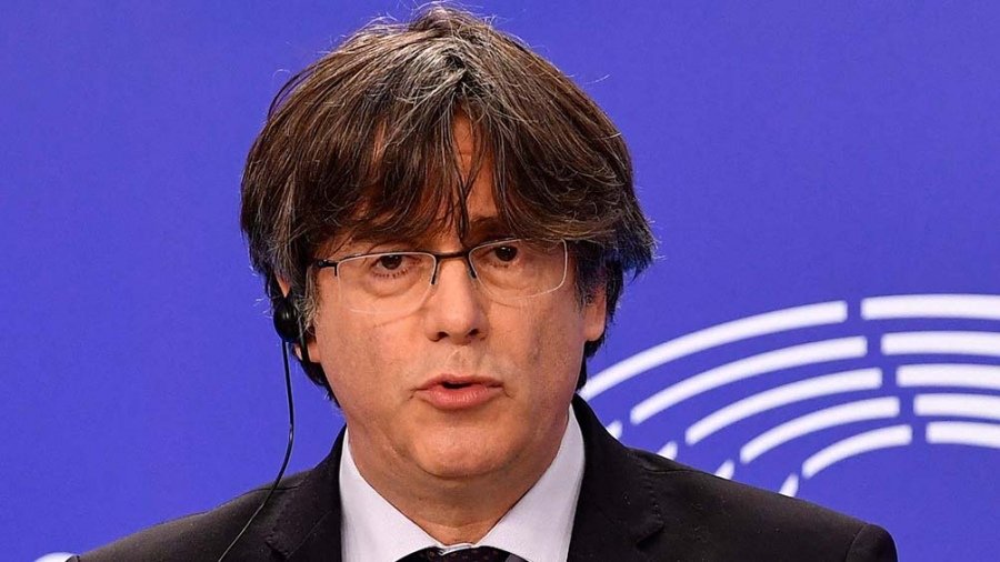 El expresidente cataln Carles Puigdemont fundador de Junts per Catalunya JxCat Foto archivo