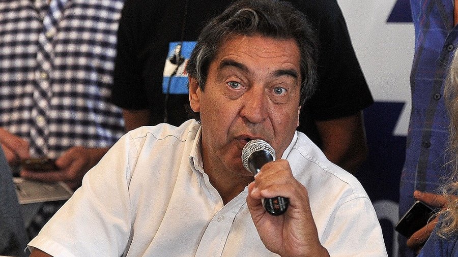Secretario general de ATE y la CTA Autnoma Hugo Cachorro Godoy