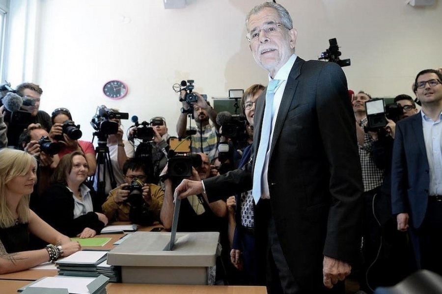 Van der Bellen va por la reeleccin en Austria