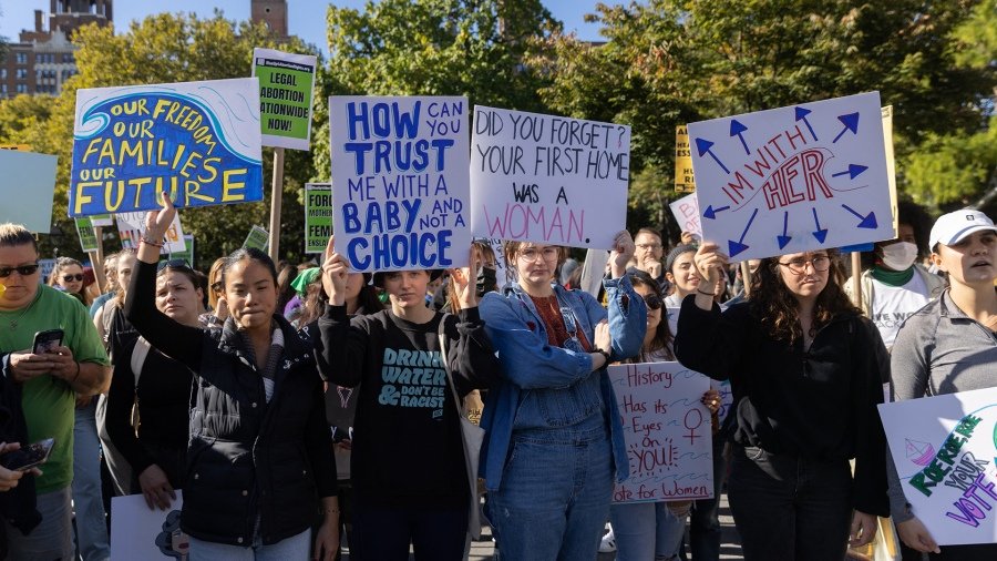 Protesta en la ciudad de Nueva York Foto AFP