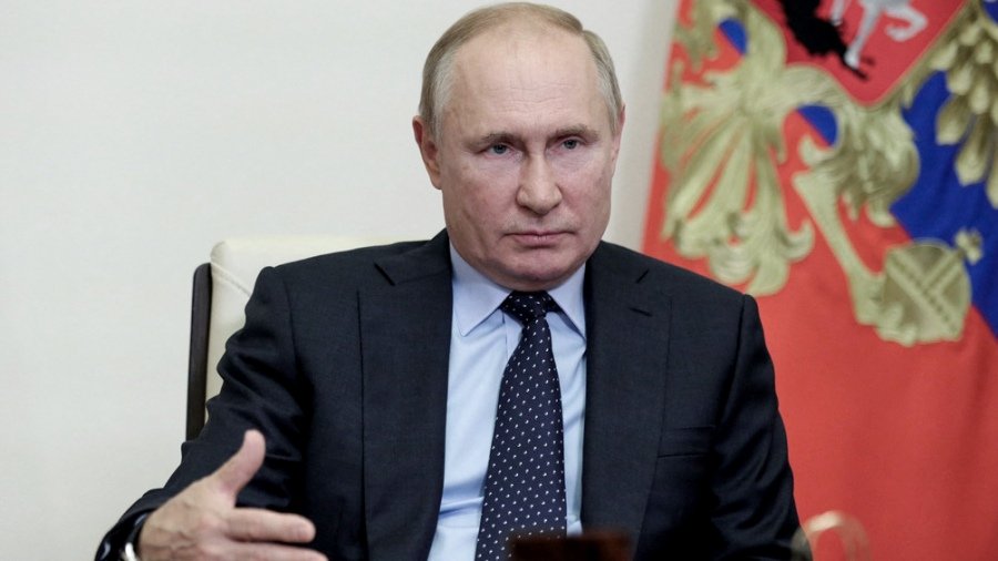 El presidente ruso culp del atentado terrorista contra infraestructura civil a los servicios ucranianos Foto AFP
