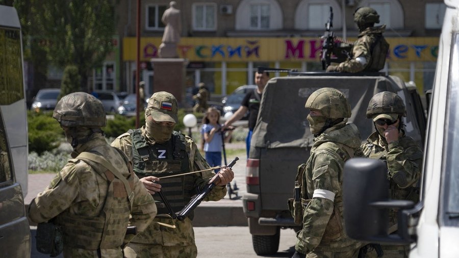 Kiev acusa a las fuerzas rusas de un ataque en la parte que an no controla Foto AFP