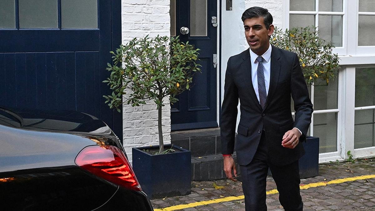Sunak fue elegido nuevo primer ministro britnico Foto AFP