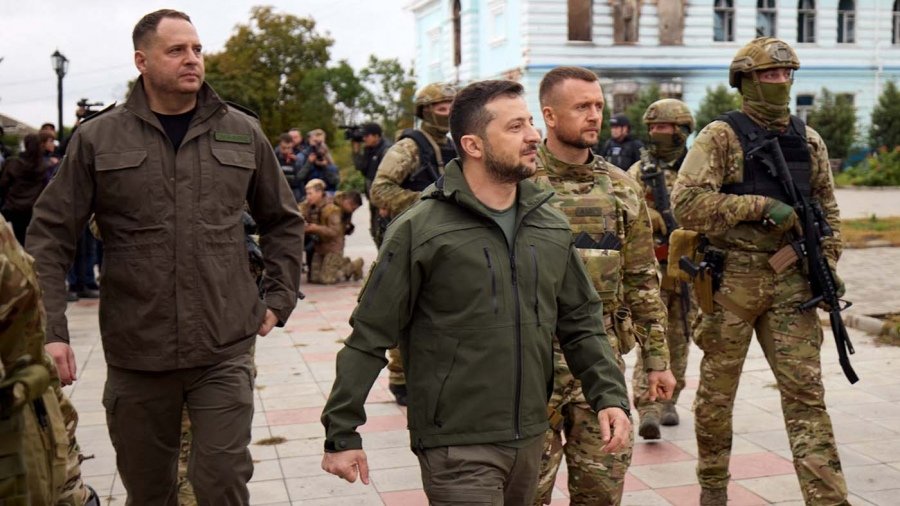 La bandera de Ucrania ya est en Liman dijo Zelenski