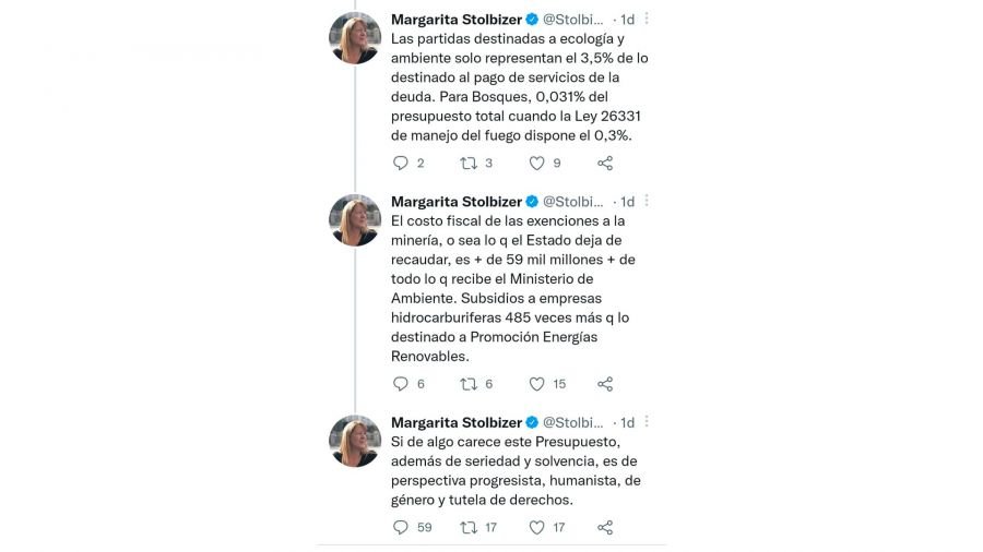 Stolbizer críticas