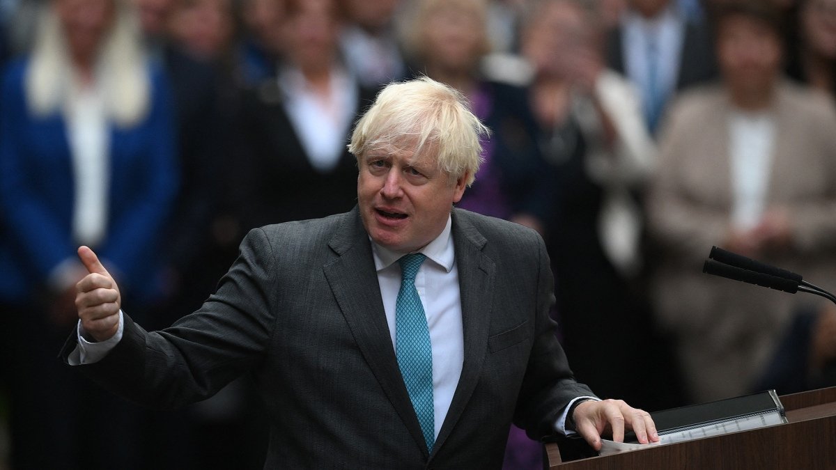 Boris Johnson entre los candidatos Foto AFP