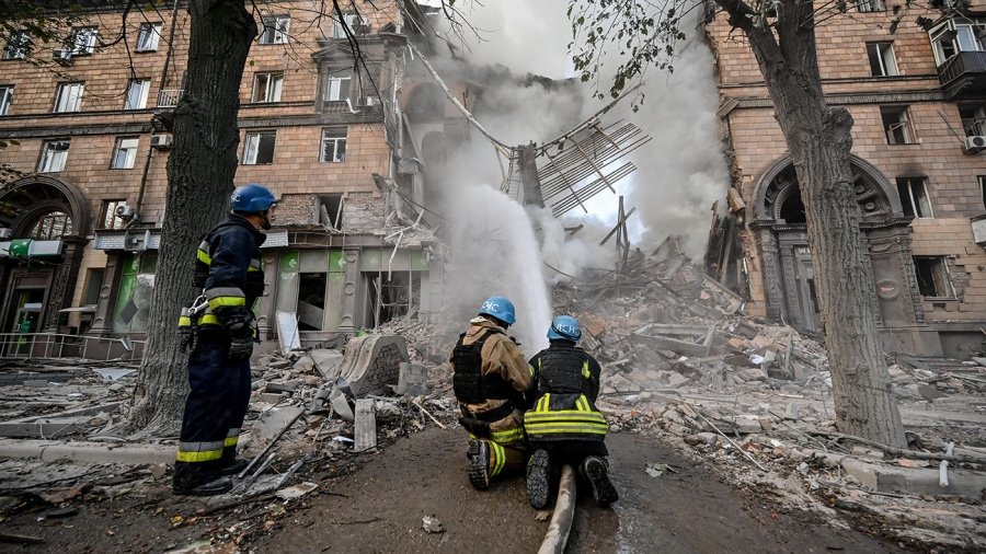 Se elev la cifra de muertos ocasionados por los bombardeos Foto AFP