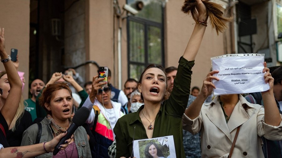 Una ola de protestas sacude a Irn desde le 16 de septiembre Foto AFP