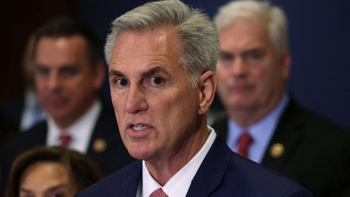 El republicano Kevin McCarthy no pudo asumir como nuevo lder de la Camara de Representantes Foto AFP