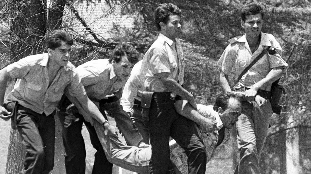 El ataque del Movimiento Todos por la Patria dej un saldo de 41 muertos Foto Alberto Haliasz