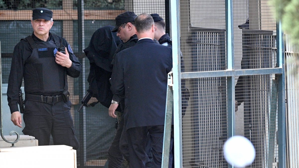 Carrizo en el momento que qued detenido Foto Julin lvarez