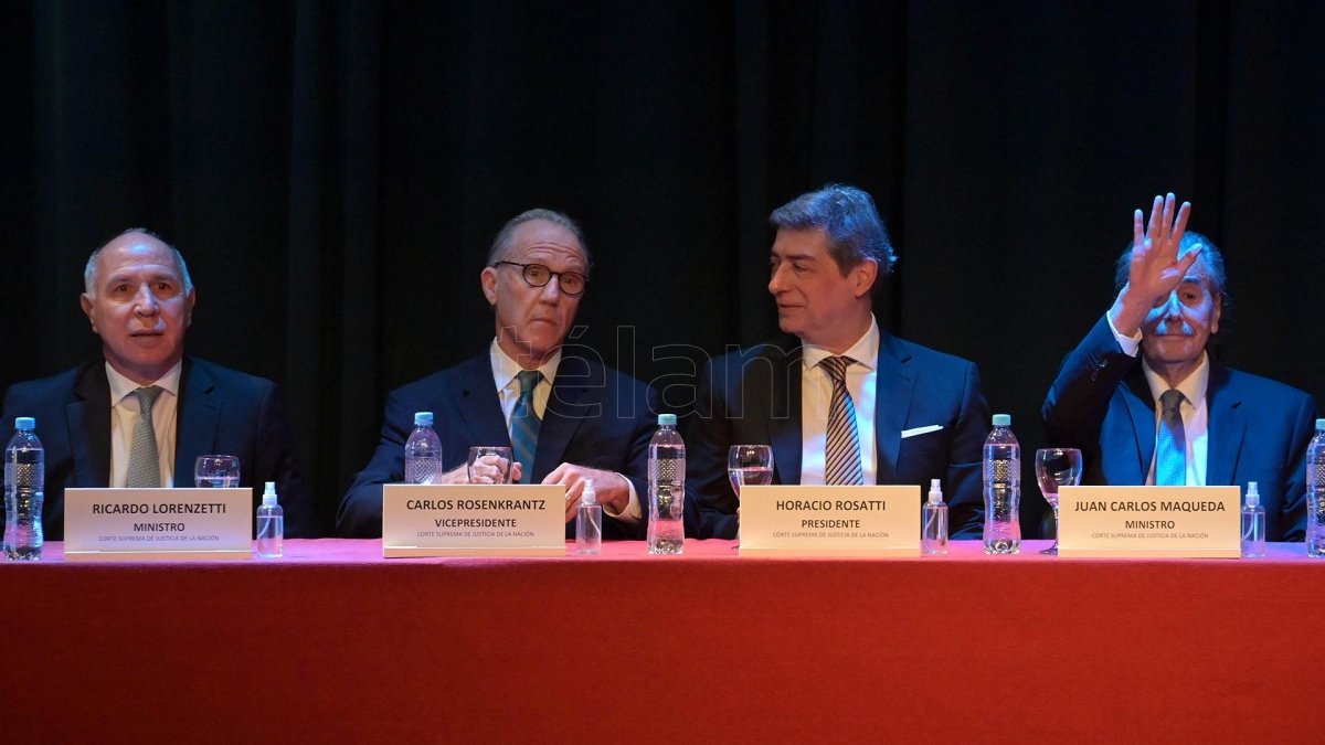Miembros de la Corte Suprema foto Sebastian Granata