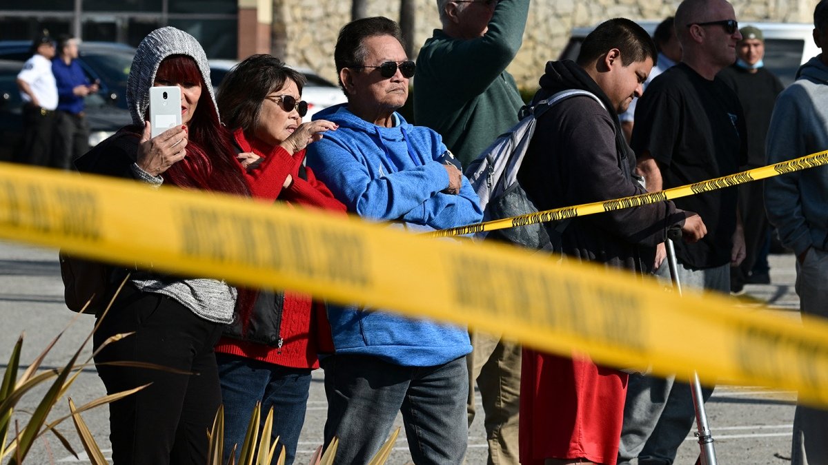 El tiroteo de Monterey Park fue el ms mortfero desde la matanza en Uvalde Texas que dej 21 muertos en una escuela primaria el 24 de mayo de 2022 Foto AFP