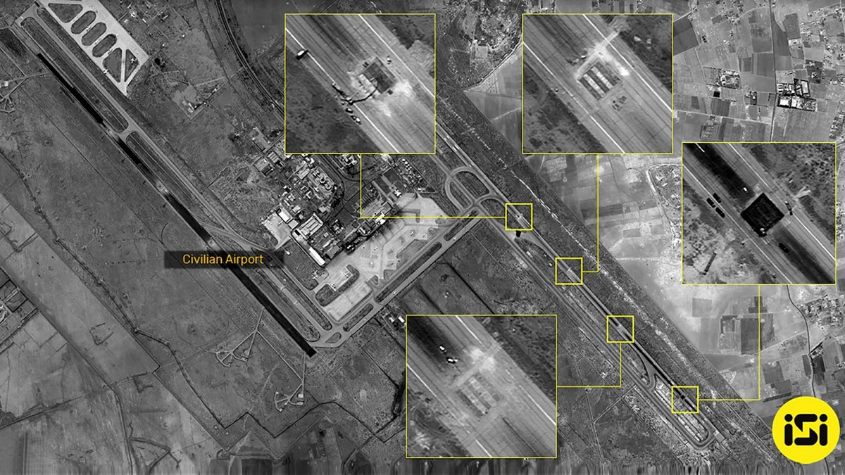 El aeropuerto de Damasco Foto AFP
