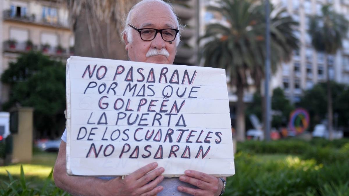 Protestaron por el golpe a la democracia Foto Julin lvarez
