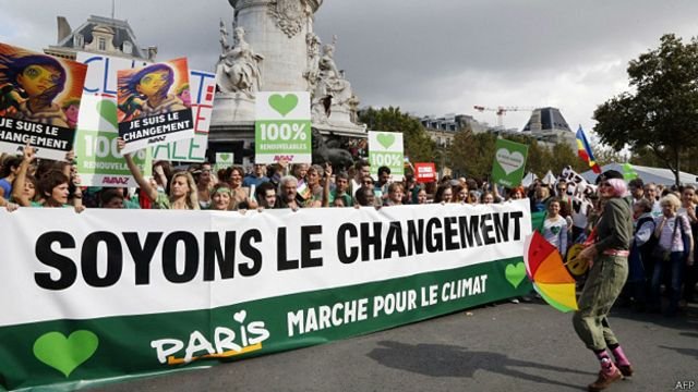Marcha en París