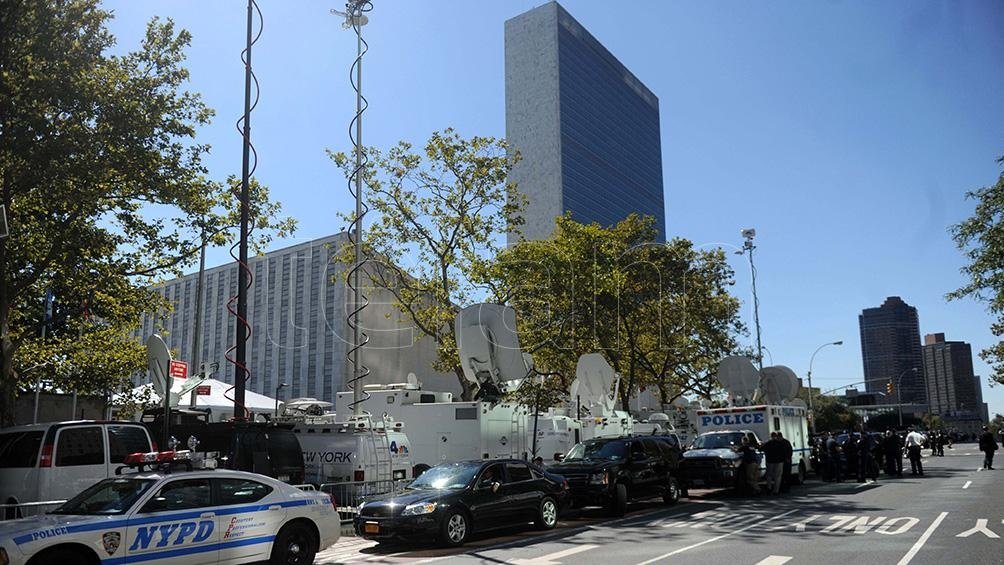 Edificio de la ONU en Estados Unidos Foto Archivo