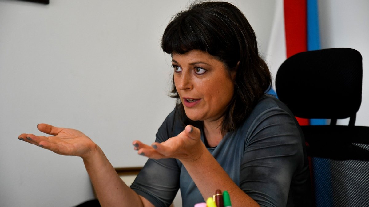 Carolina Gaillard el la presidenta de la Comisin de Juicio Poltico de la Cmara baja Foto Eliana Obregn
