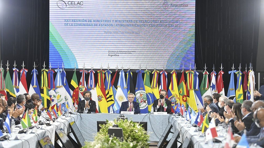 La cumbre de la Celac en enero de 2022 Foto Pepe Mateos