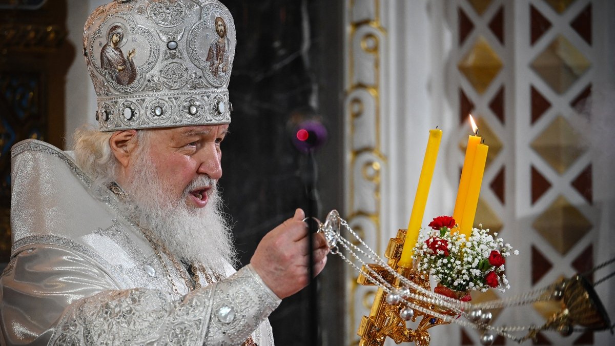 El patriarca Kirill cercano a Putin Foto AFP