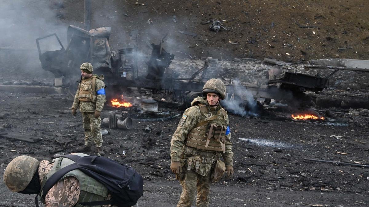 Continan los combates en Soledar Foto Archivo AFP