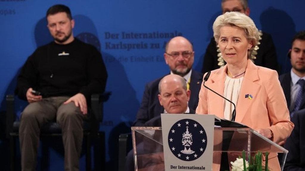 El presidente de Ucrania sigue buscando apoyos internacionales