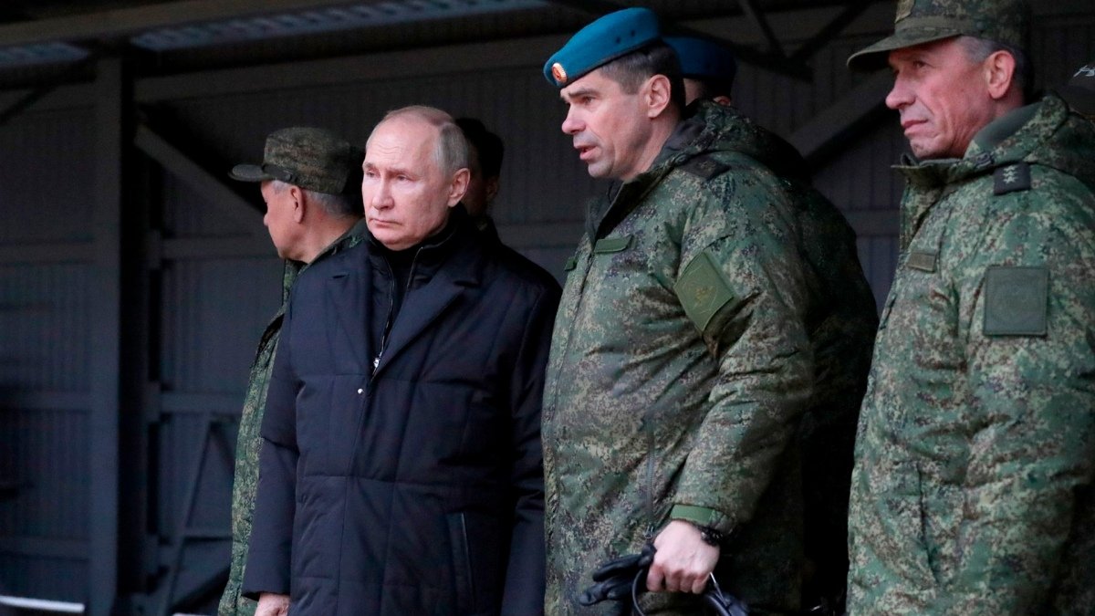 El presidente ruso Vladimir Putin a quien Ucrania pretende juzgar por crmenes de guerra Foto AFP