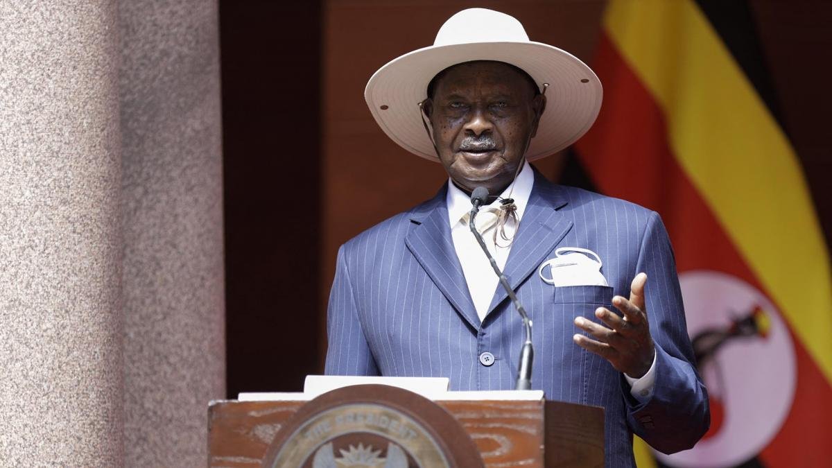 Yoweri Museveni es presidente de Uganda desde 1986 Foto AFP
