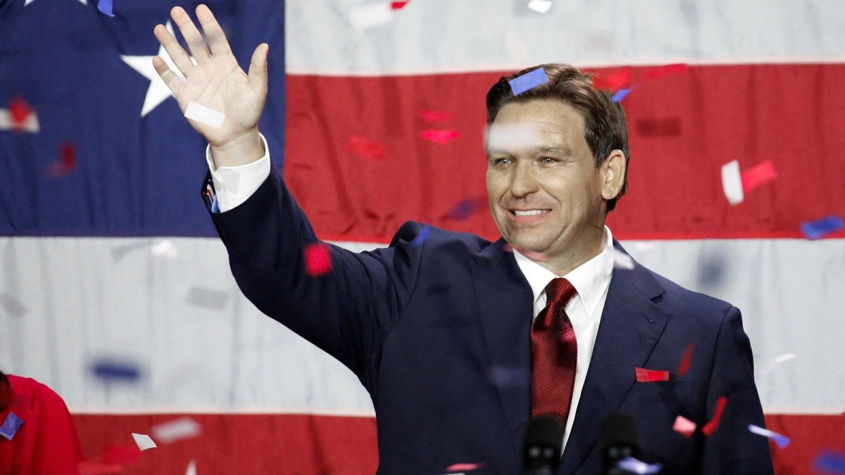 El gobernador de Florida Ron DeSantis Foto AFP