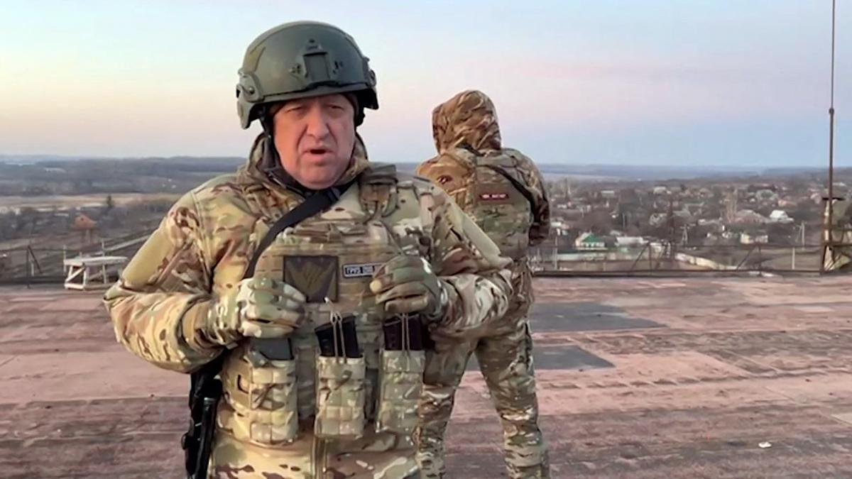 Yevgueni Prigozhin lder del grupo paramilitar rebelde Foto AFP 