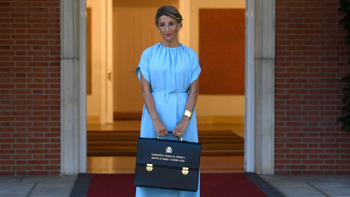 Yolanda DiazVicepresidenta de Espaa Foto AFP
