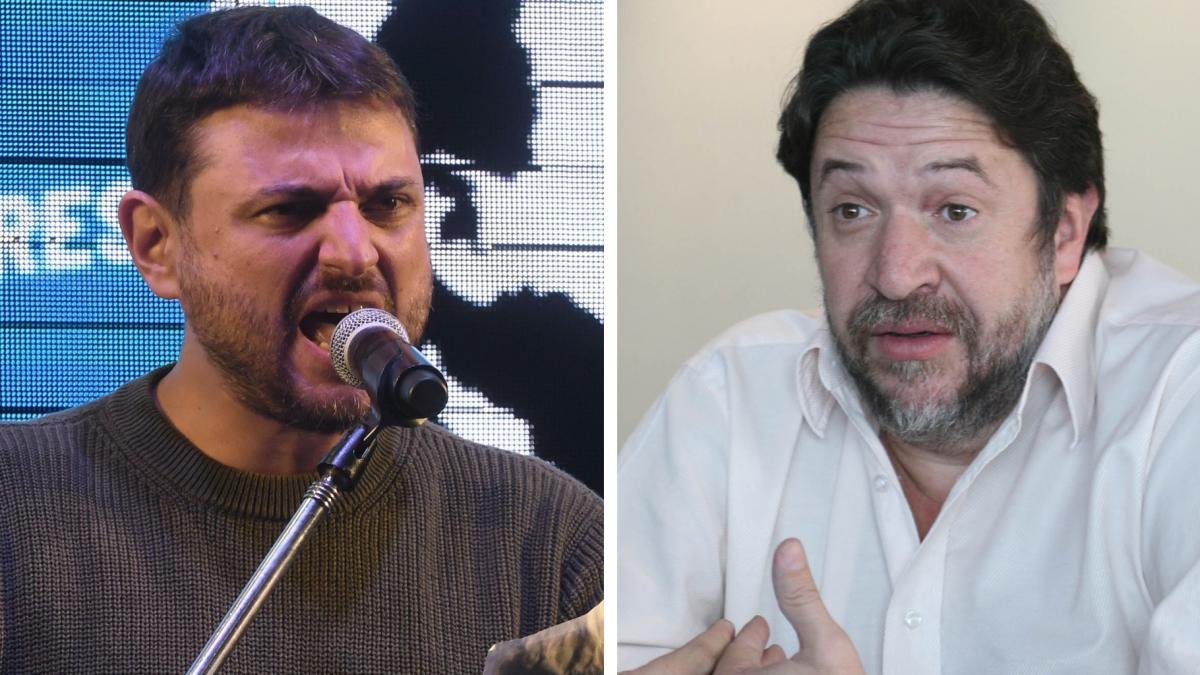 Juan Grabois y Claudio Lozano