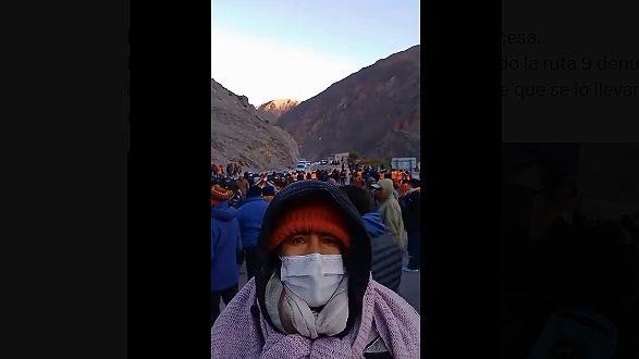 Represin en Jujuy Foto captura de video