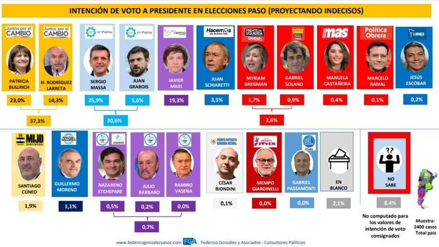 Encuesta Federico González & Asociados
