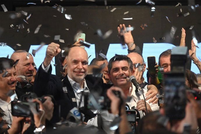 Horacio Rodríguez Larreta junto a Marcelo Orrego Horacio Rodríguez Larreta junto a Marcelo Orrego