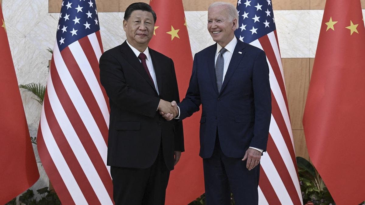 Xi JInping y Joe Biden Foto AFP