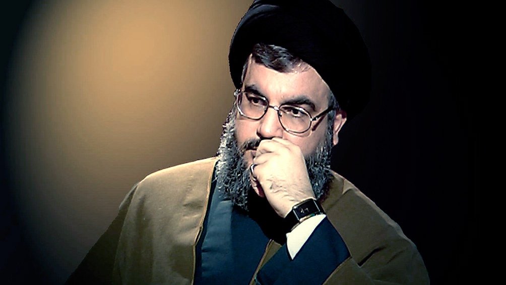 Hassan Nasrallah lider de la milicia Hezbollah