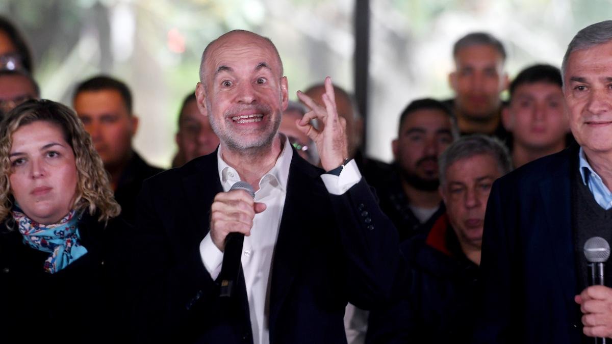 El jefe de Gobierno porteo prometi cambiar la legislacin laboral Foto Camila Godoy 