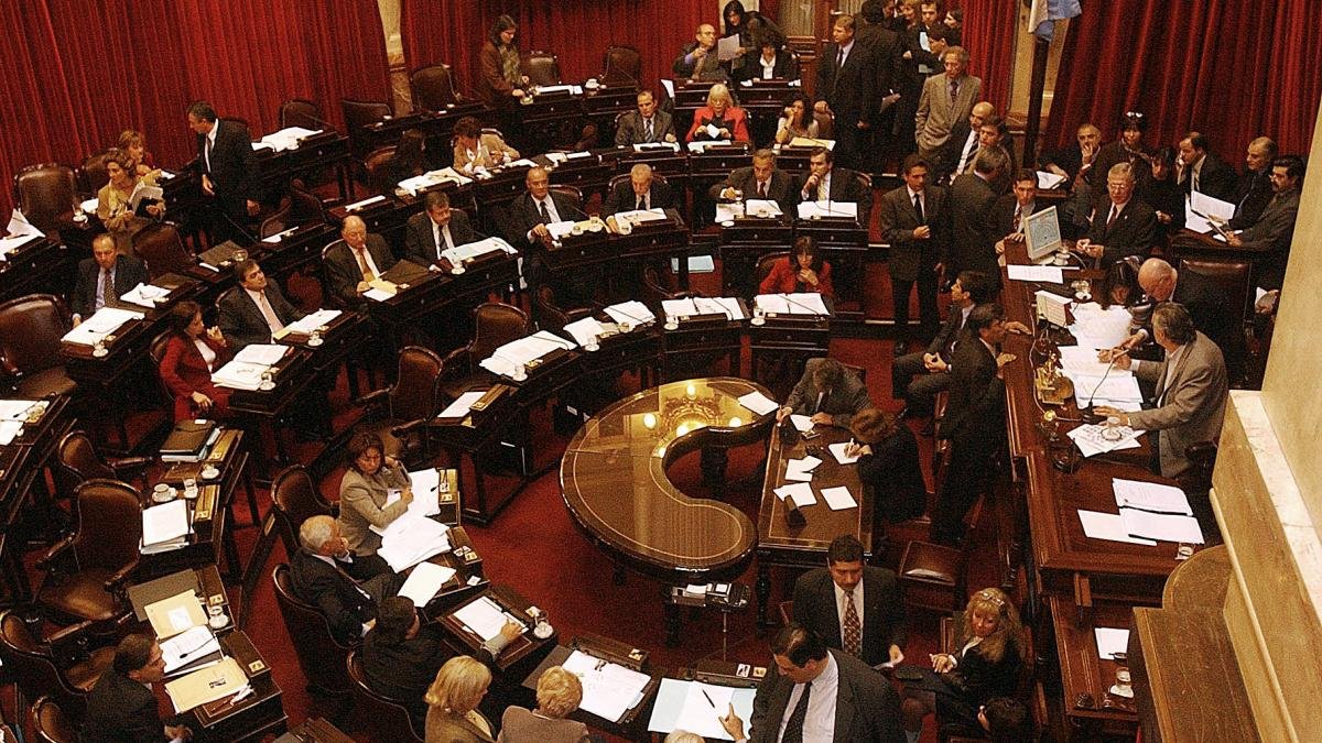 Tratamiento de la anulacin de las leyes de Obediencia Debida y Punto Final en Diputados Foto Candelaria Lagos