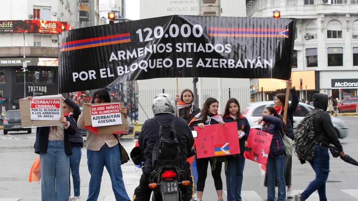 Protestas en la Ciudad de Buenos Aires Foto Prensa