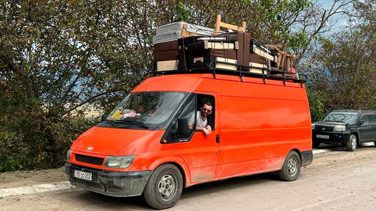 Armenia anunci este mircoles que ya recibi a ms de 50000 de las 120000 personas que viven en el Karabaj Foto AFP