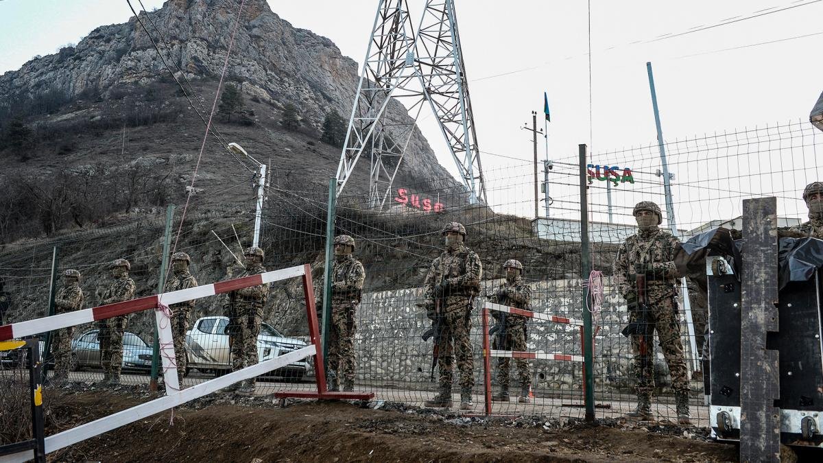 Frontera entre Armenia y AQzerbaiyn Foto AFP