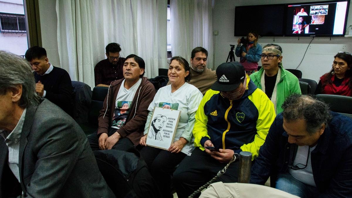 Padresde Rafael Nahuel participan en el juicio por el crimen foto David Snchez
