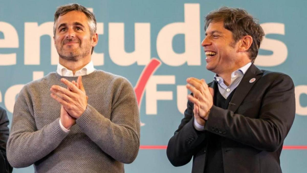 Achval y Kicillof Foto Twitter FedericoAchaval