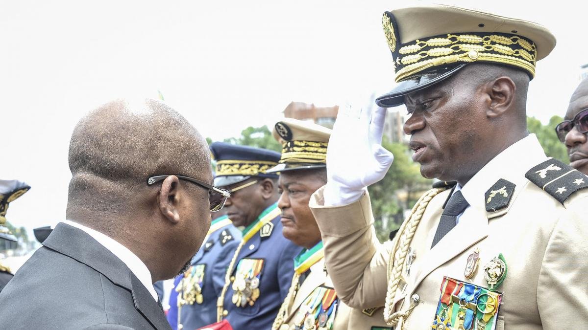 El General Nguema lidera el gobierno golpista Foto AFP