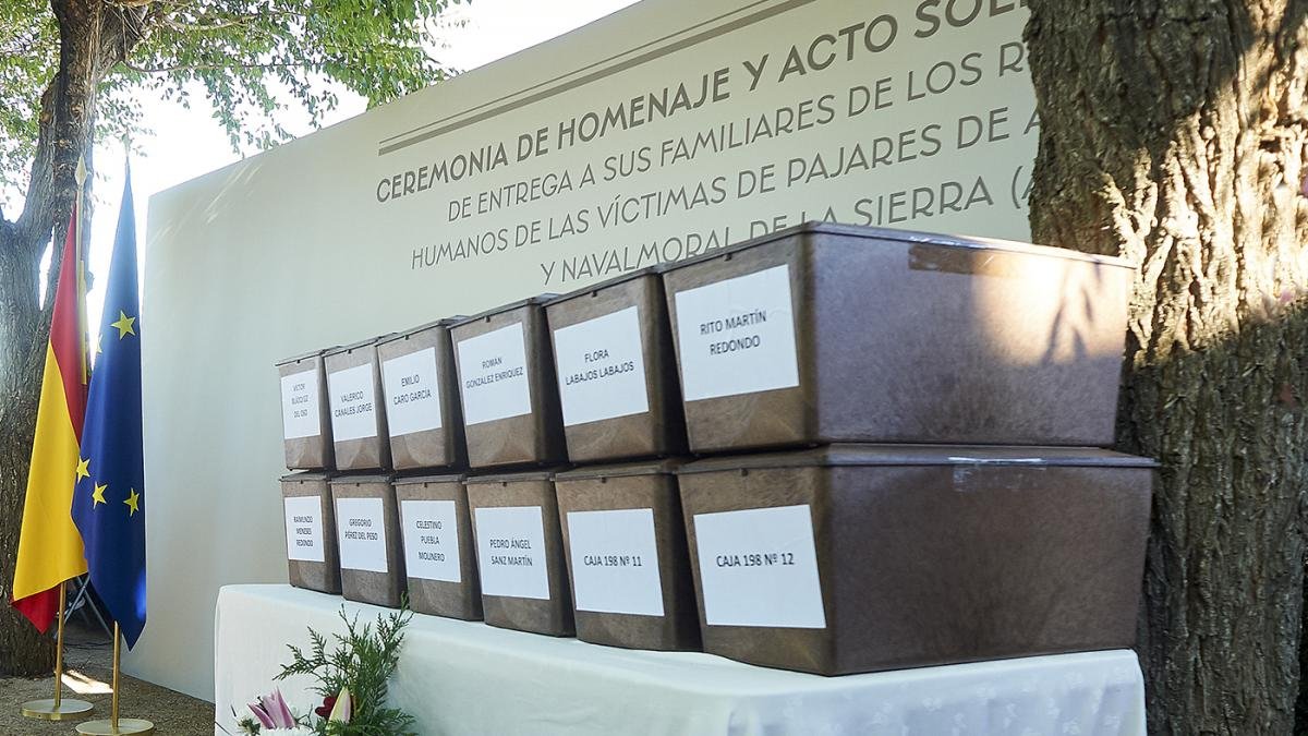 Memorial de las vctimas del franquismo Foto AFP