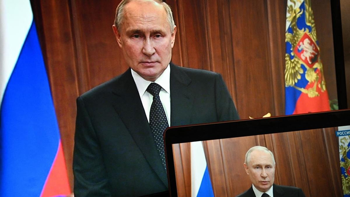 Para Zelenski Putin es una amenaza mundial Foto AFP